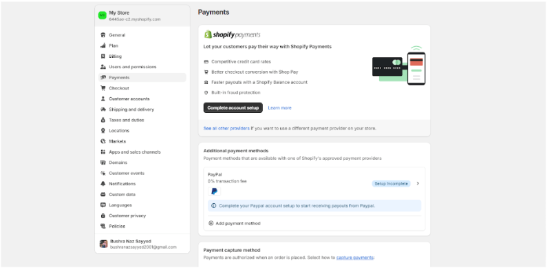 Shopify Payment Gateways And Transaction Fees